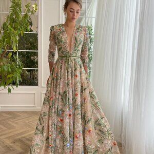 Teuta Matoshi Whispering Forest Gown